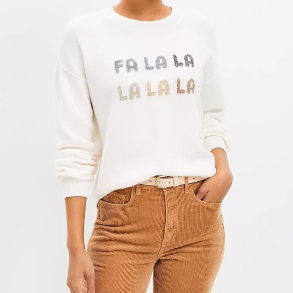 LOFT Sweaters - Loft Fa La La Everyday Winter Sweater